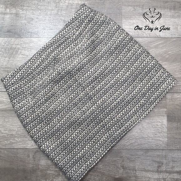 Loft Petite Wool Blend Lined Mini Skirt Size 10P - Picture 5 of 5